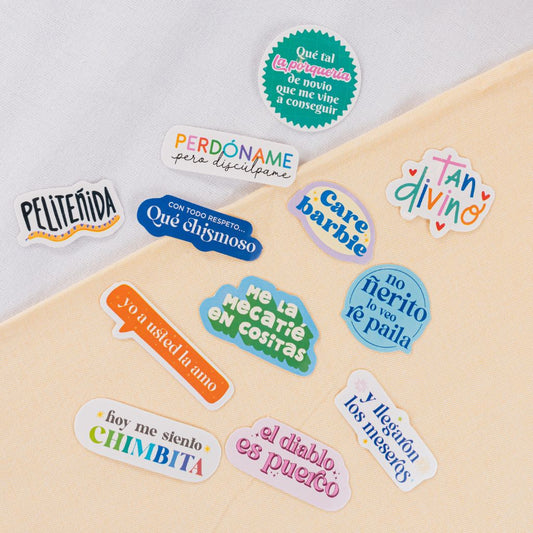 Stickers: Amor a Colombia