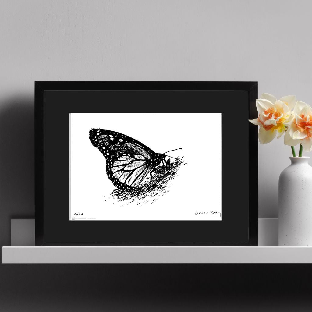 Serigrafía Animals Mariposa