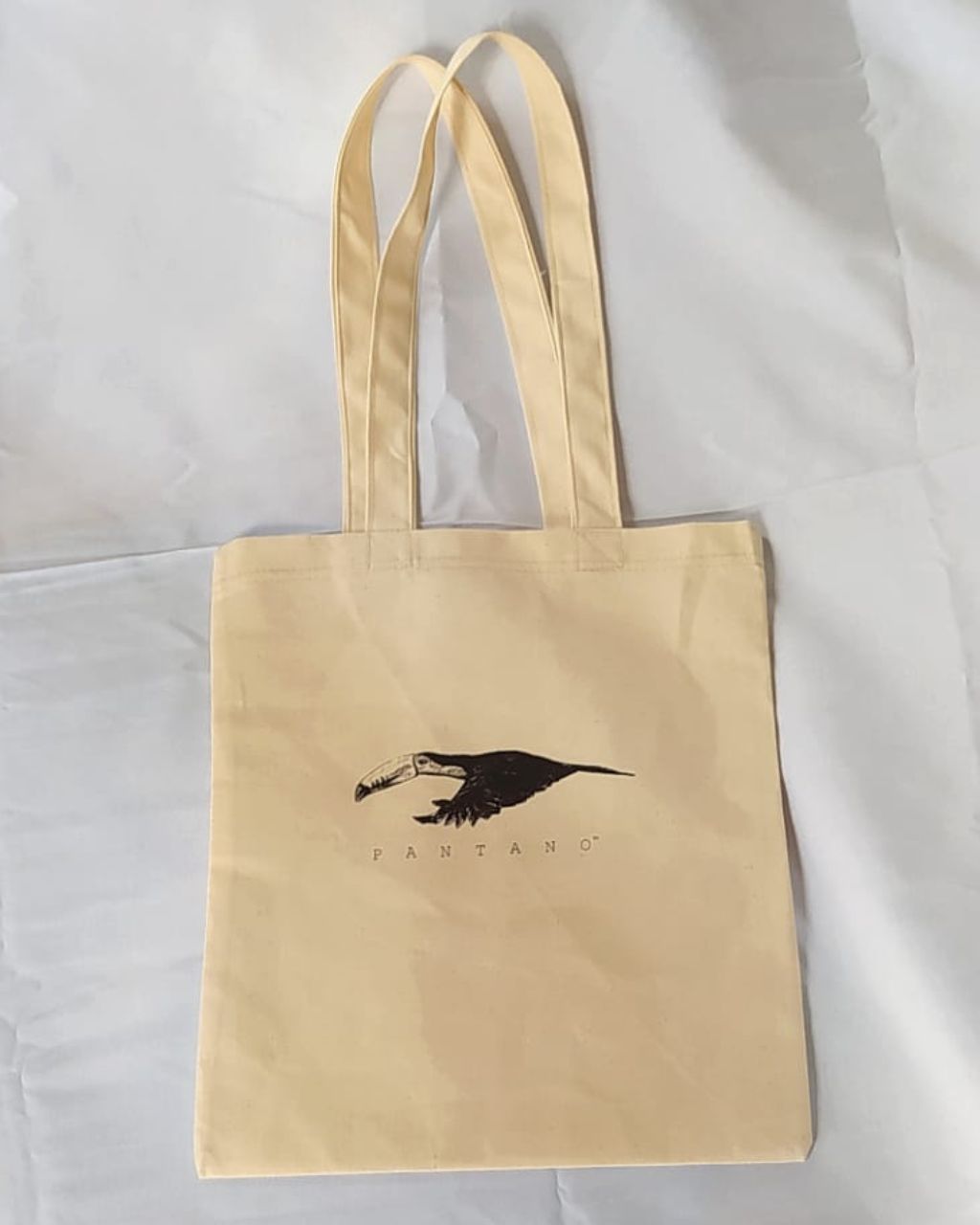 Tote bag con el diseño tucán