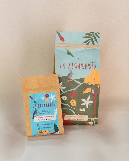 Café de la Reserva Natural El Maná, cultivado en las prósperas tierras del cañón del Río Buey, en Abejorral, Antioquia.