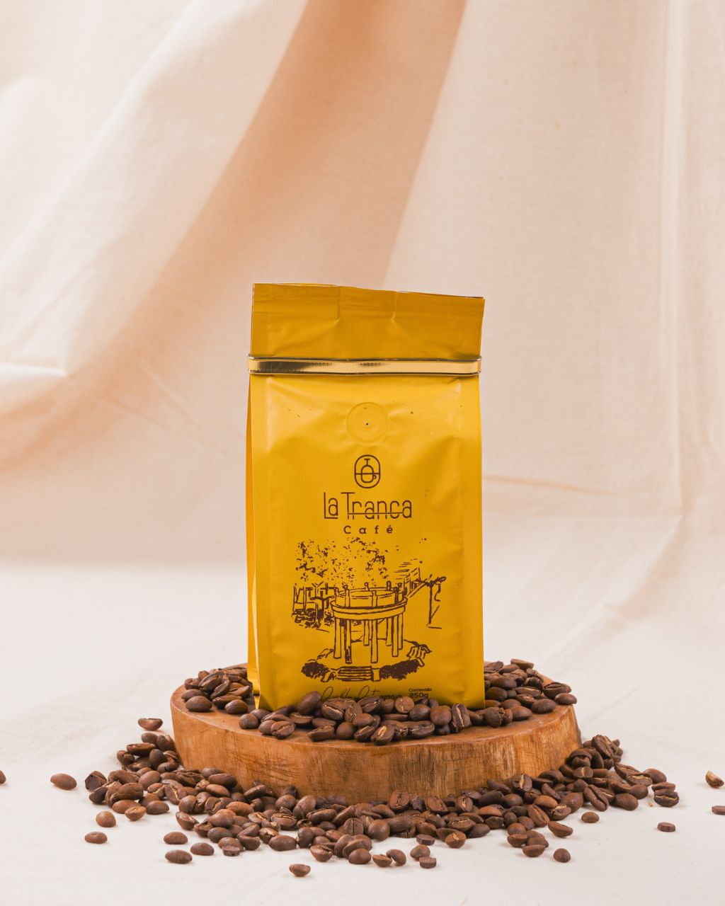 Café con proceso de lavado La Tranca.