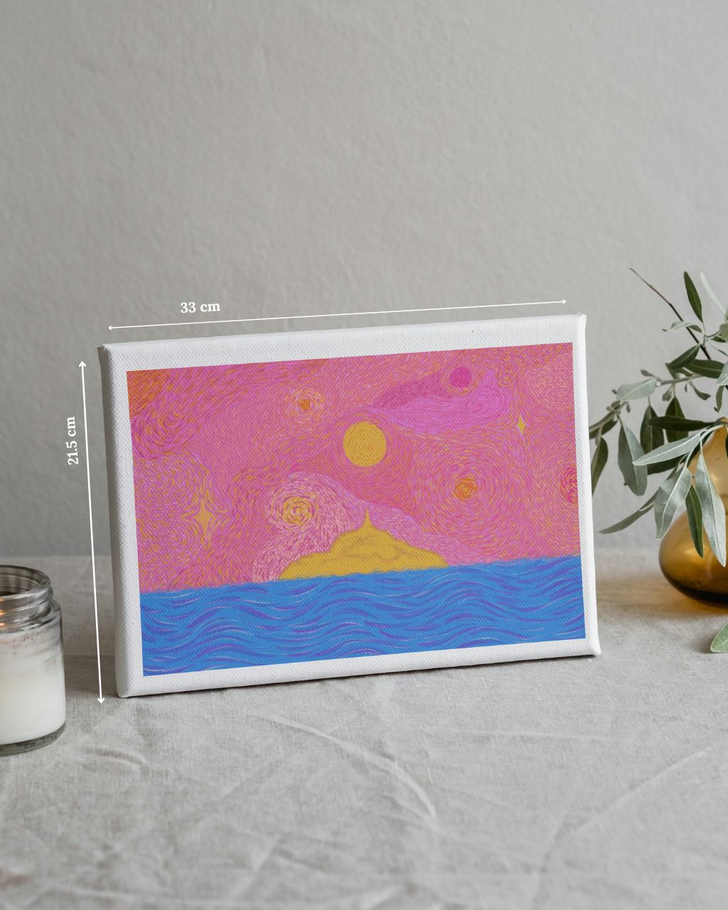 Un rincón de paz y belleza natural para tu hogar, ideal para espacios más íntimos.