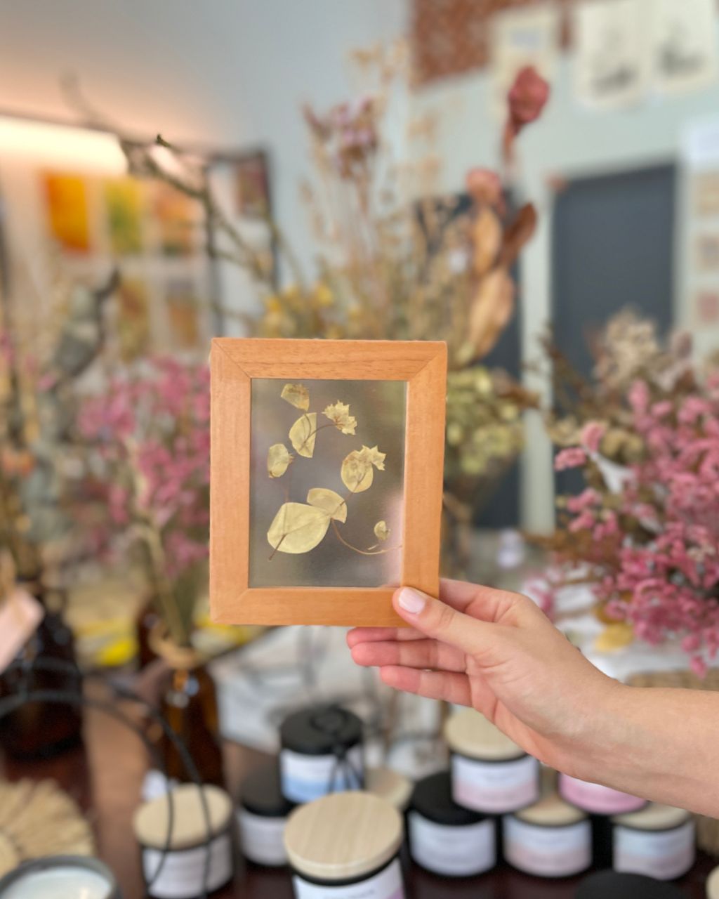 Mini colección 'Mosaico Florecido' entre vidrios