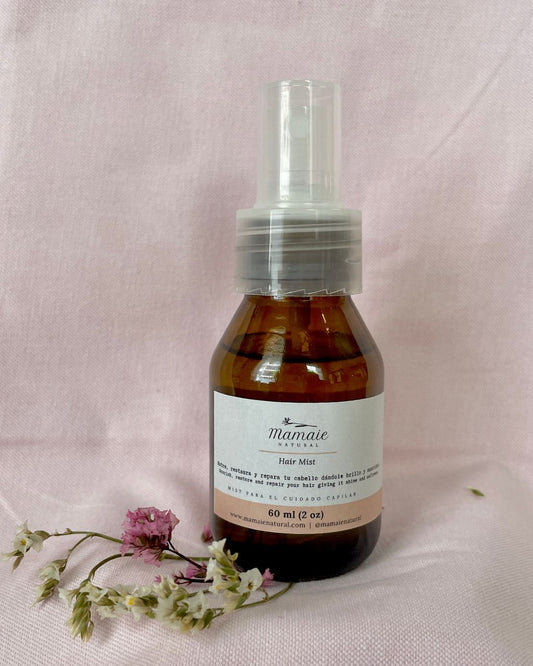 Hair mist natural de 60 ml para el cuidado capilar