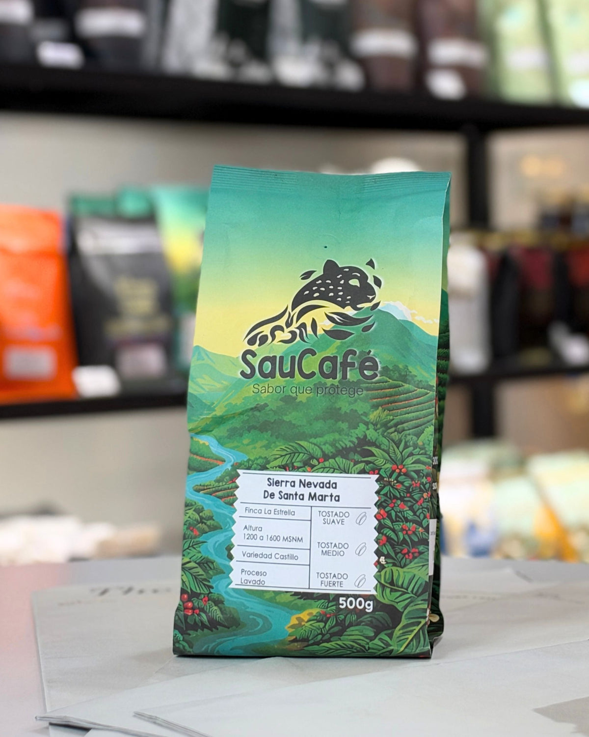 Café SauCafé de la Sierra Nevada de Santa Marta, 500 g