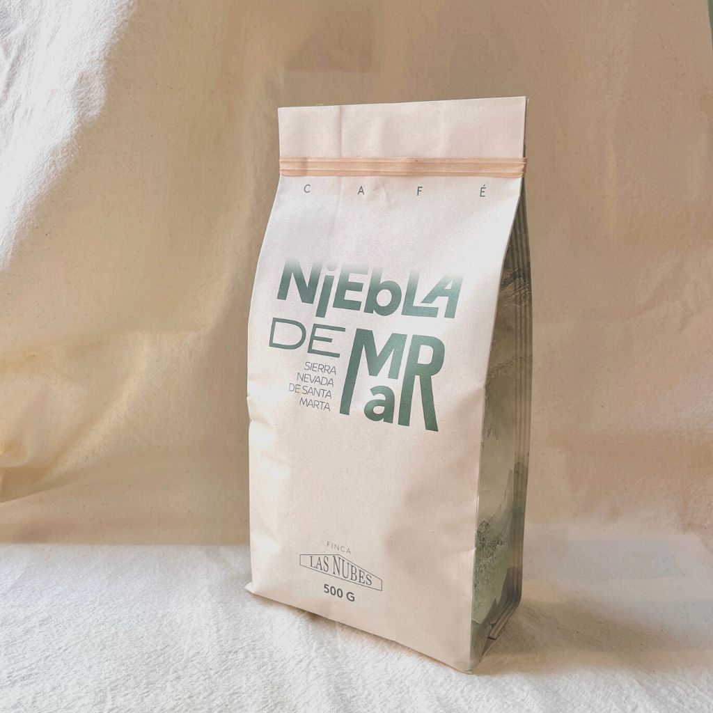 Café Niebla de Mar de la finca Las Nubes, Sierra Nevada de Santa Marta, 500 gr.