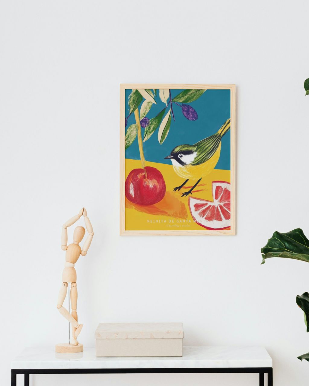 Poster: Reinita de Santa Marta