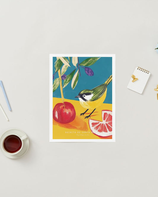 Poster: Reinita de Santa Marta