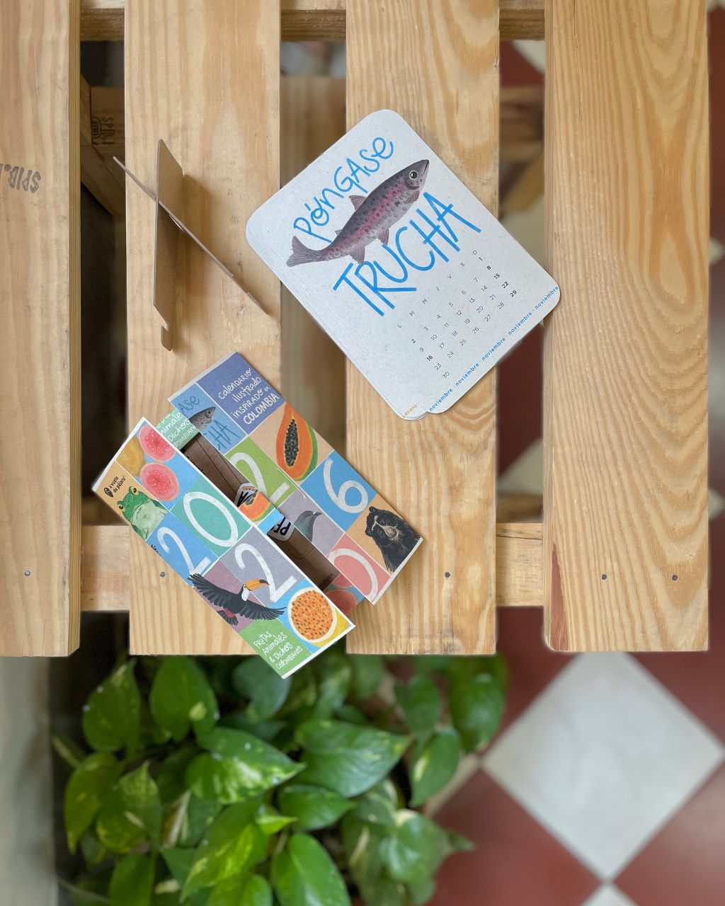 Calendario de Escritorio 2026, edición POP Art Colombia