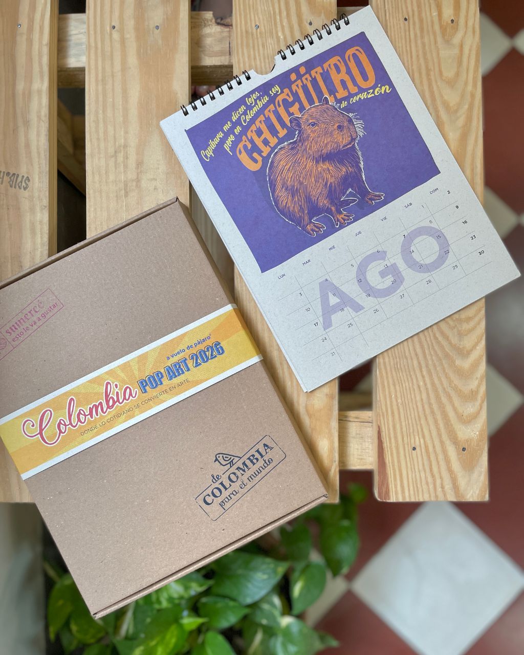 Calendario Planeador 2026, edición POP Art Colombia