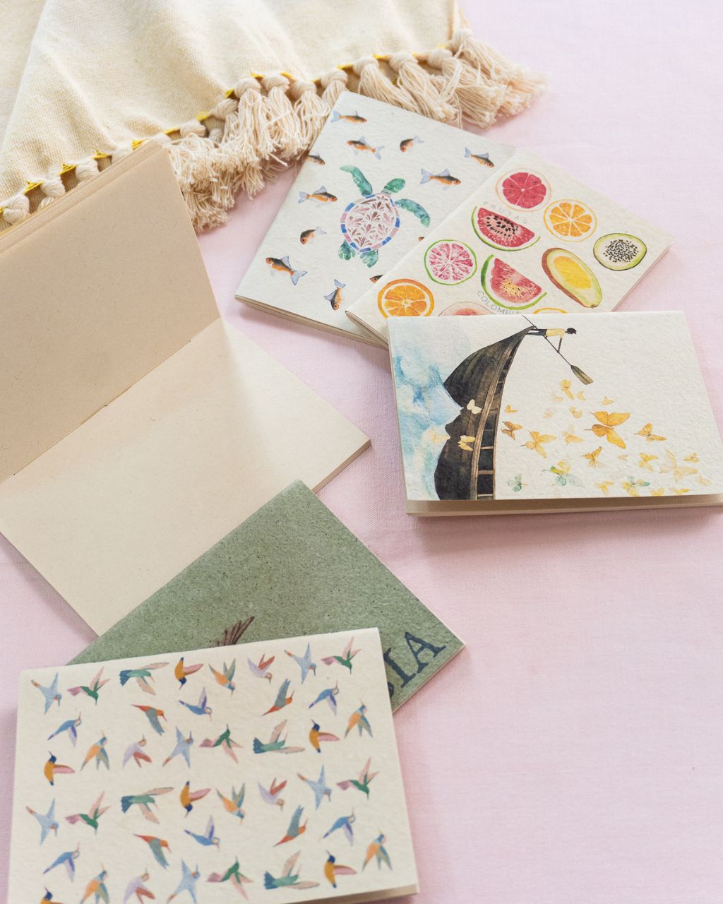 Cuadernillos ecológicos y colombianos