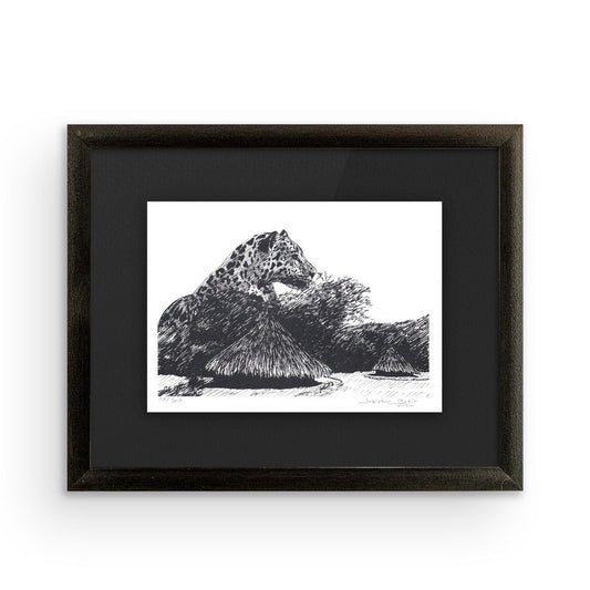 Serigrafía Costa Titánica Jaguar en Ciudad Perdida