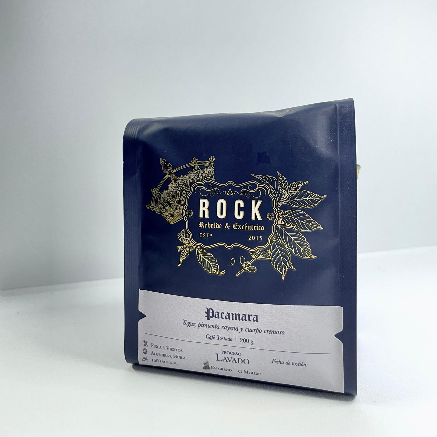 Café especial Libertario edición rock en elegante empaque en bolsa