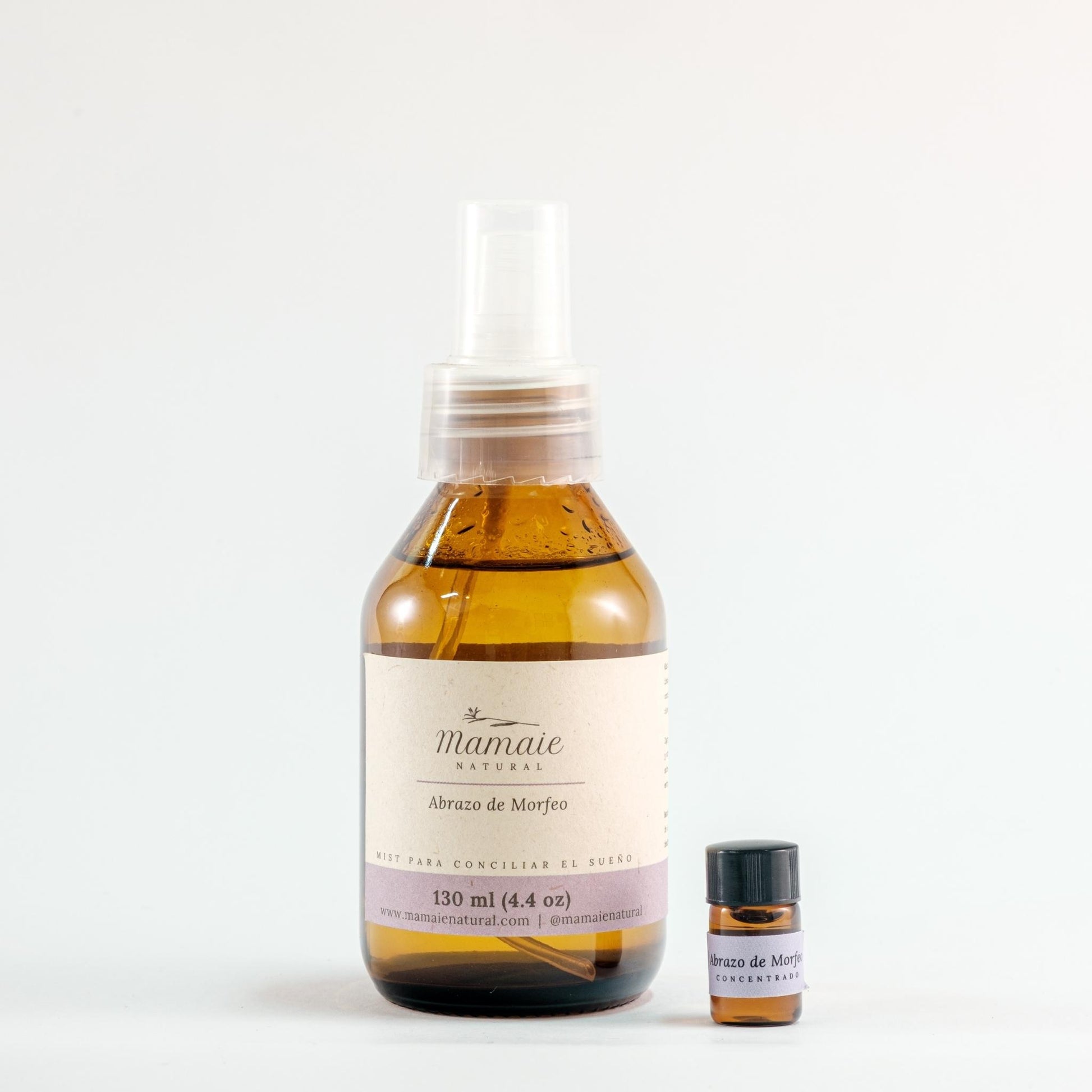 Mist y concentrado con aceites esenciales naturales para acompañar rutinas ayudar a conciliar el sueño.