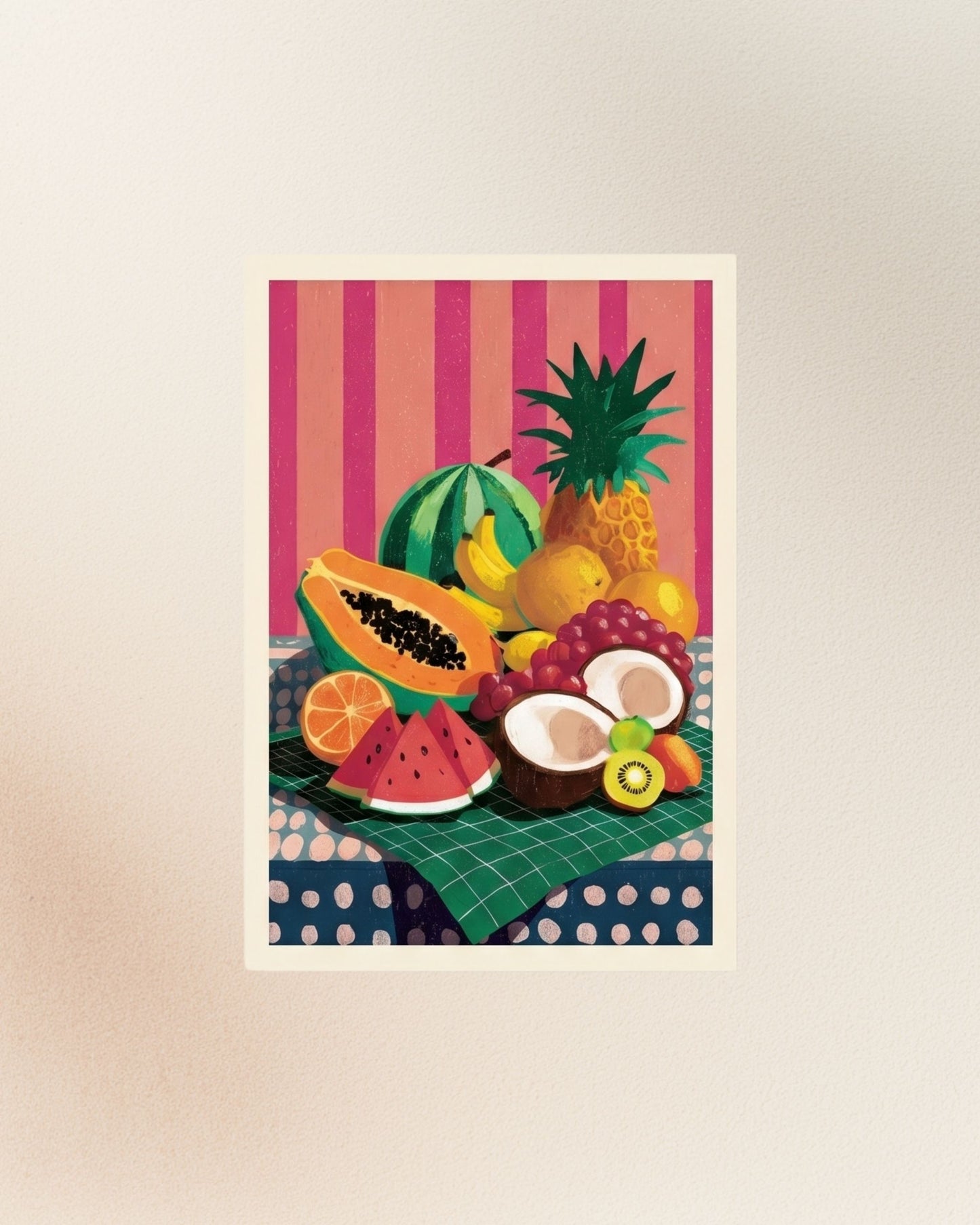 Poster Bodegón Caribe, versión individual.