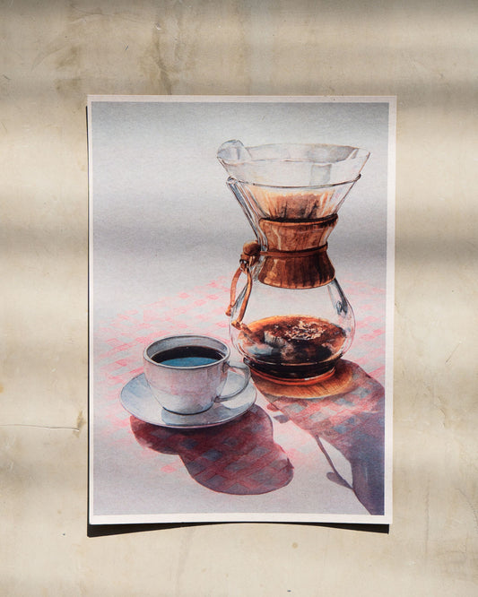 Poster: Chemex y Café de Origen