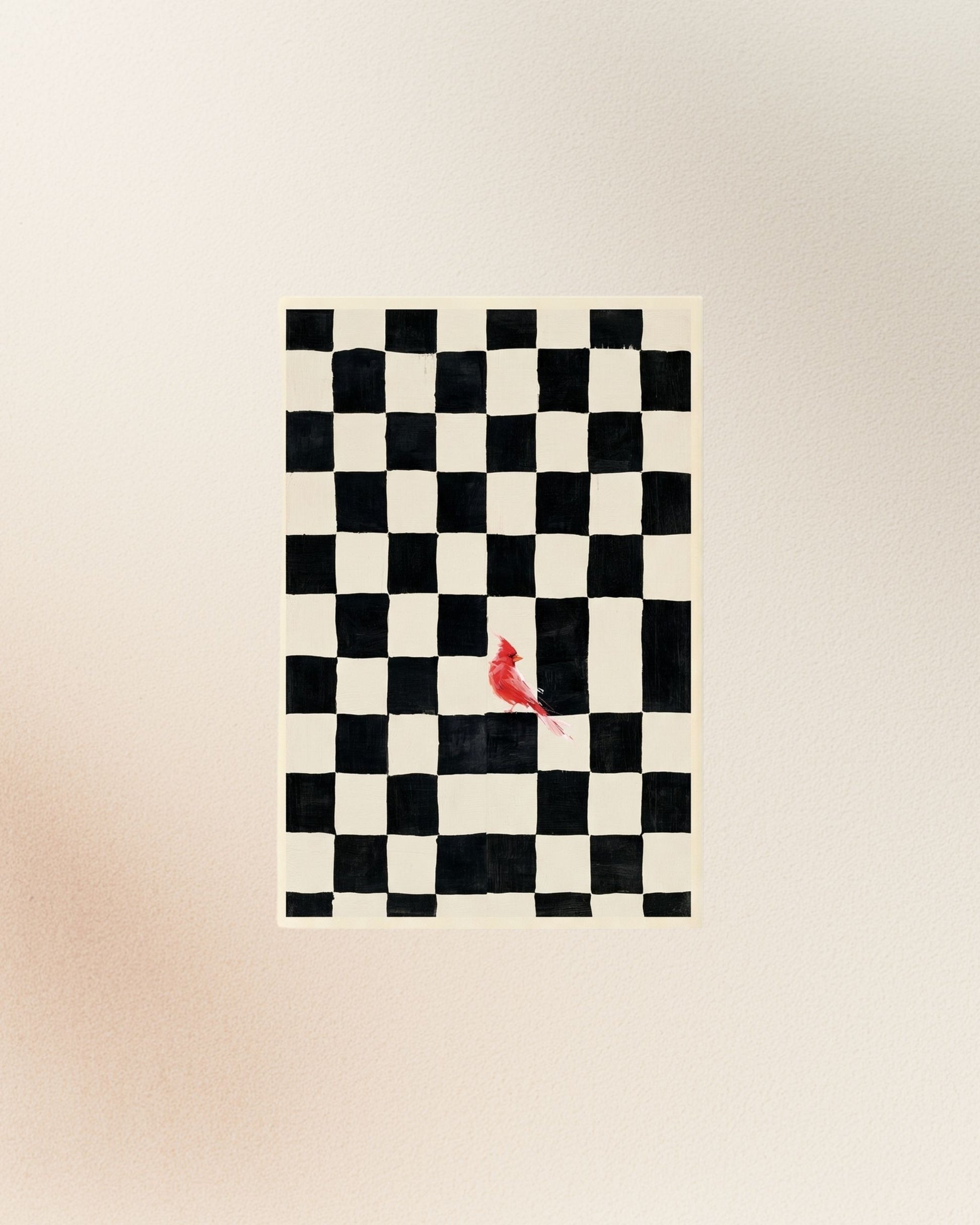 Poster Cardenal Ajedrez, versión individual.
