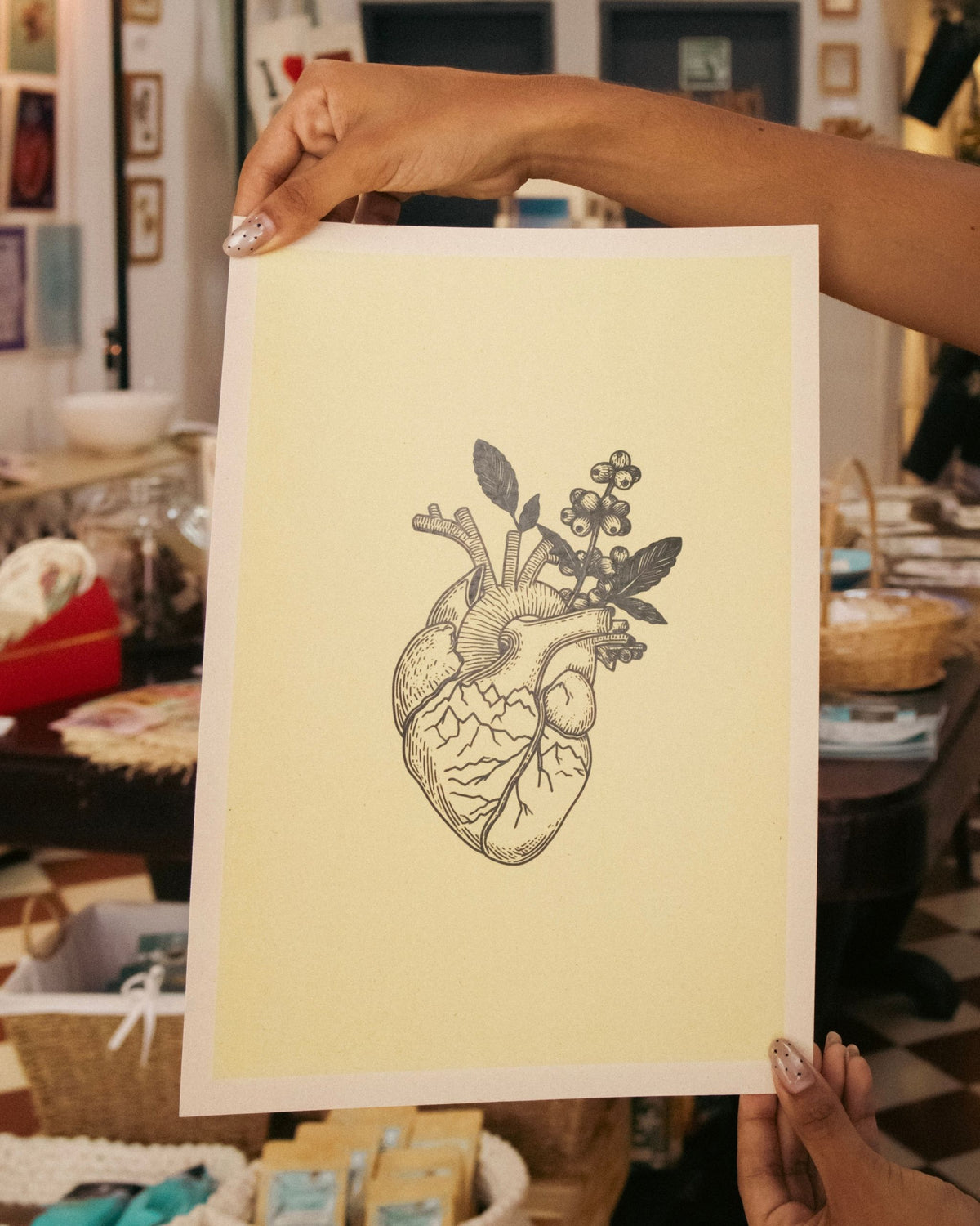 Poster: Corazón de Café