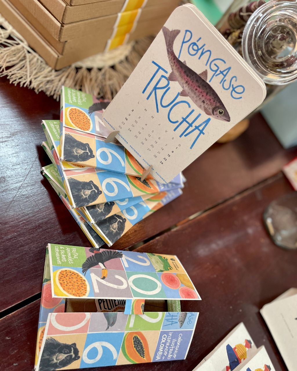 Calendario de Escritorio 2026, edición POP Art Colombia