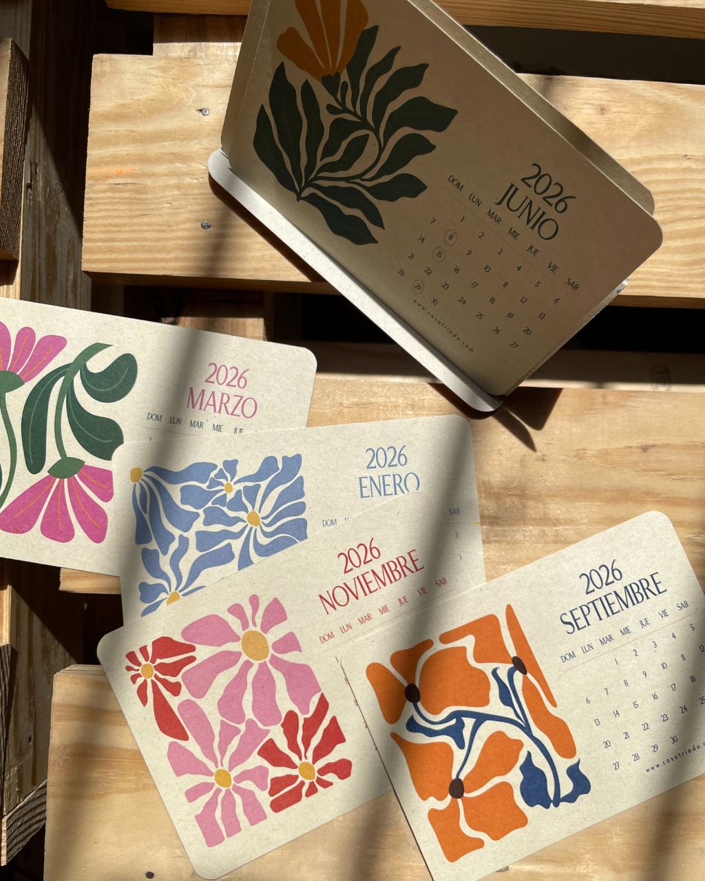 Calendarios ilustrados 2026