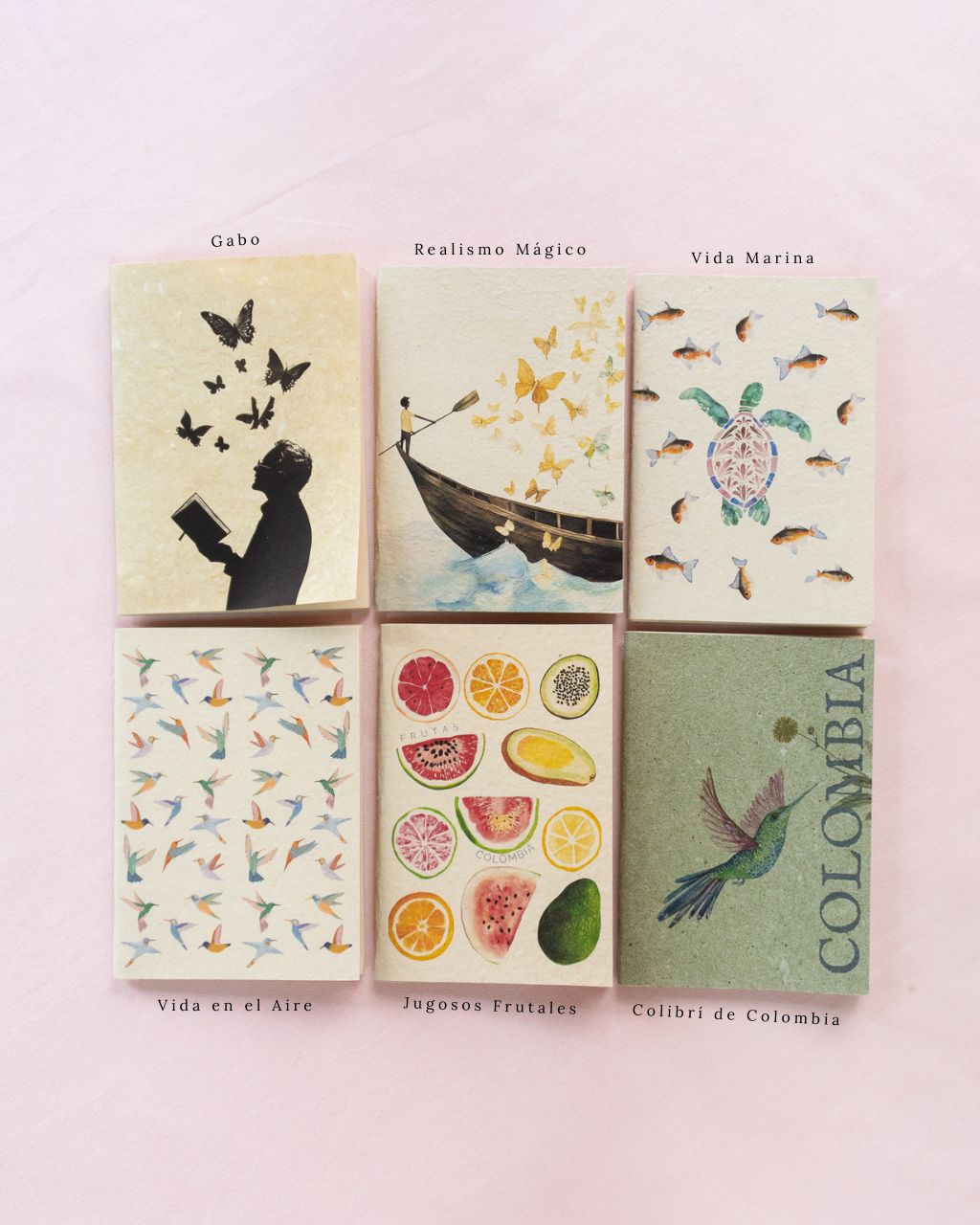 Cuadernillos ecológicos y colombianos