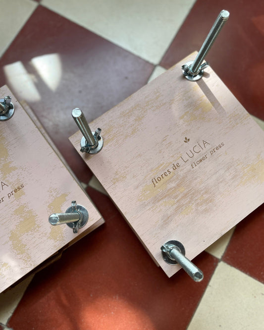 Flower press DIY