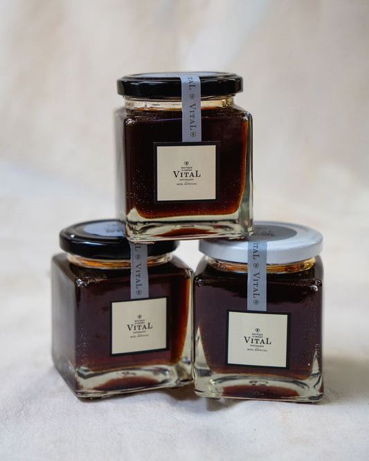 Miel especial de abejas Mielato de Roble