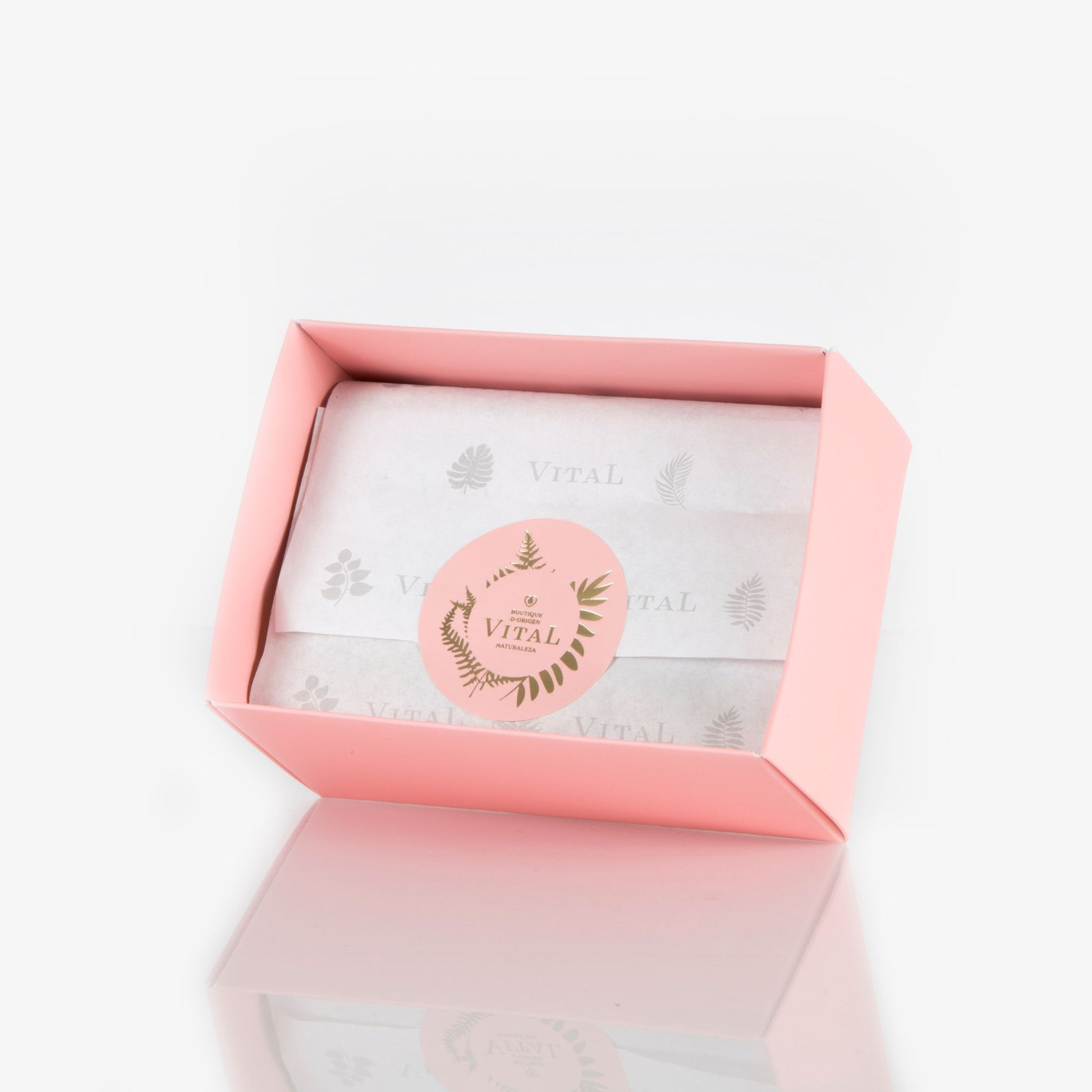 Interior caja de mieles especiales Vital Naturaleza