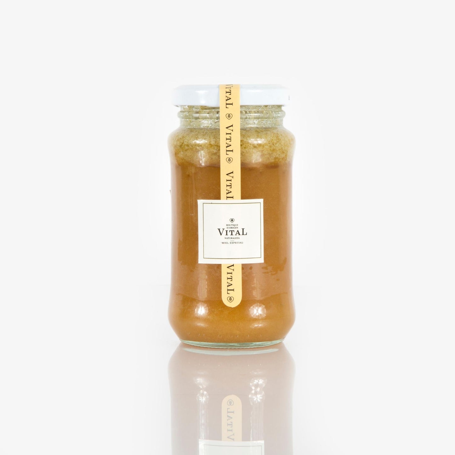 Miel especial de abejas infusionada con ralladura de cítricos 310 gr.
